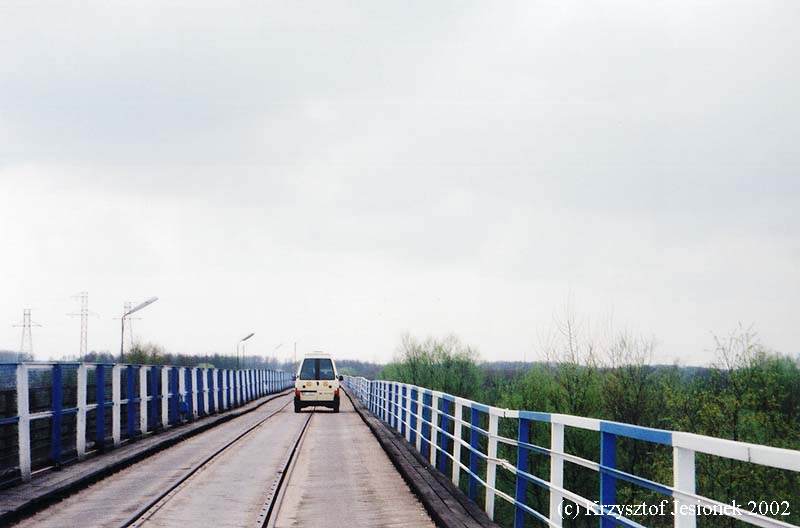 Rok 2002. Nawierzchnia mostu w Treblince. Fot. Krzysztof Jesionek